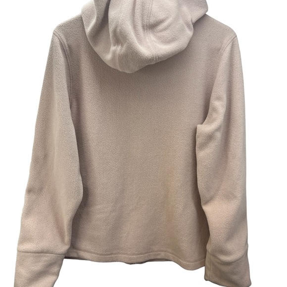 Calvin Klein performance fleece hoodie womens size L pink with silver hardware - Picture 7 of 12
